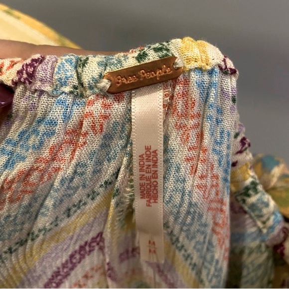 NWT Free People Elowen Strapless Romper Medium - Picture 9 of 12